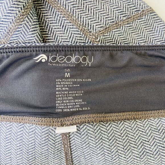 ✨2/$20✨ Ideology Print Grey Leggings Medium - Picture 8 of 8